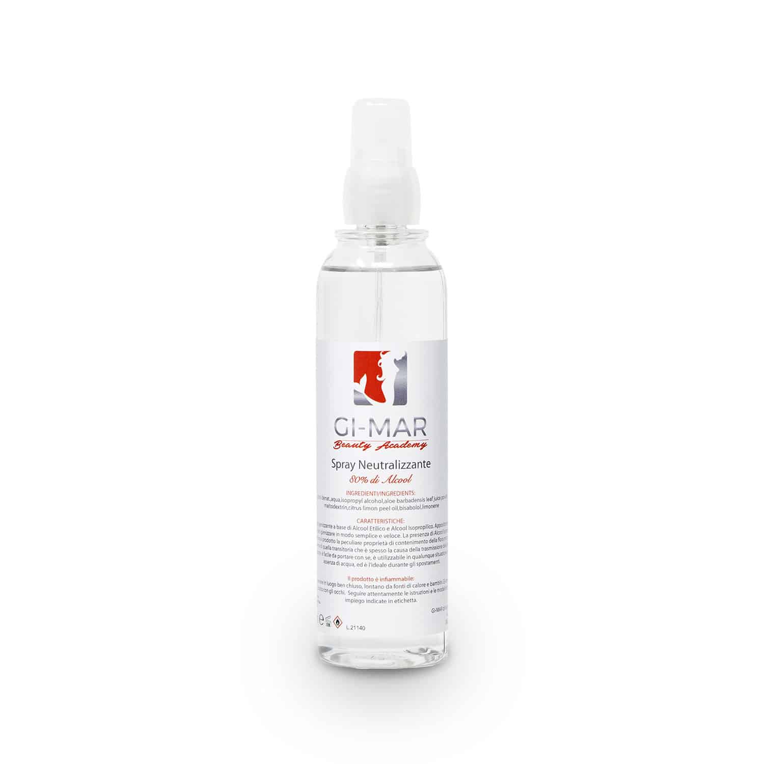 Spray neutralizzante, disinfettante per unghie Gimar Beauty Academy