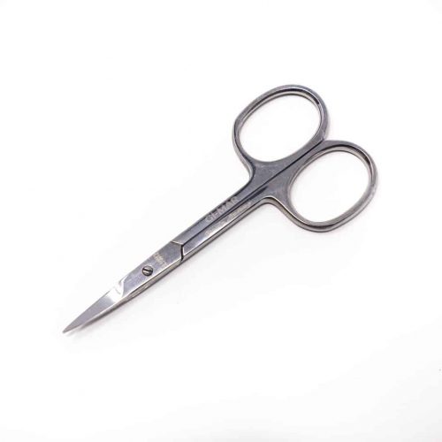 Forbice pelle curva inox cm 9 - poll. 3,5