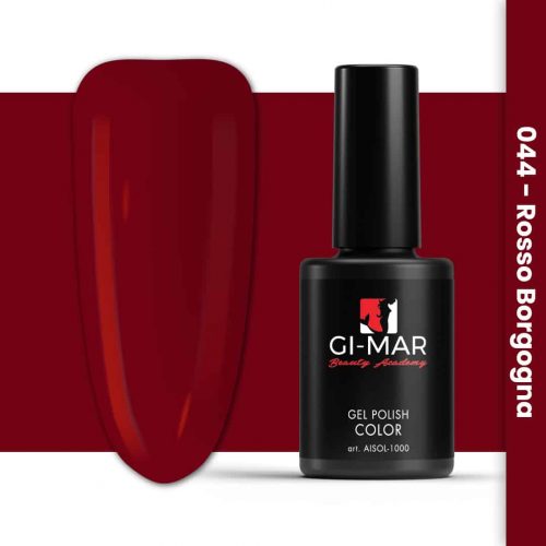 Smalto Semipermanente-Beauty-Academy-Gimar-044-Rosso-Borgogna