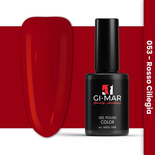 Smalto Semipermanente-Beauty-Academy-Gimar-053-Rosso-Ciliegia