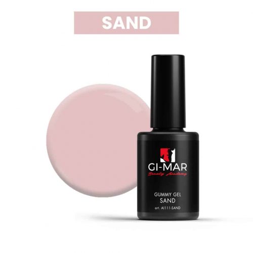 Semipermanente-rinforzato-Gummy-Sand Gel -Beauty-Academy-Gimar-11ml