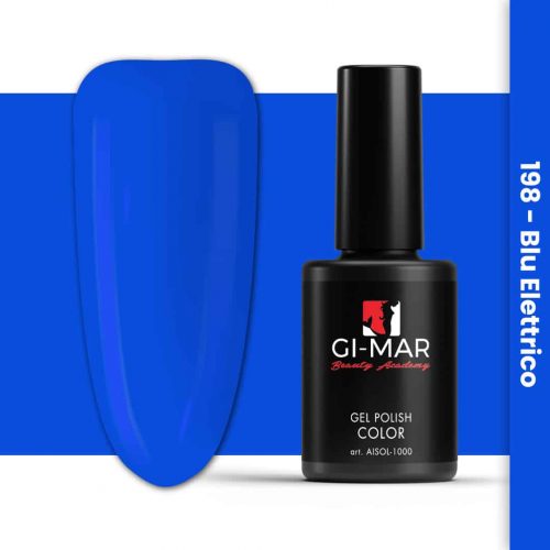 Smalto Semipermanente-Beauty-Academy-Gimar-0198-Blu-Elettrico