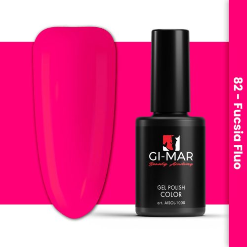 Smalto semipermanente Fluo - 82 Fucsia Fluo