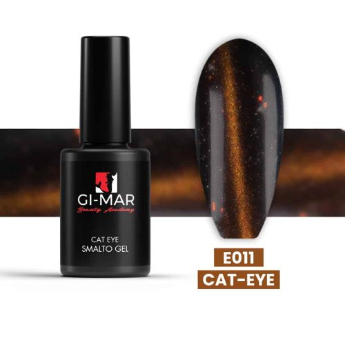 Smalto Semipermanente Cat Eye E011-GOLD-GALAXY