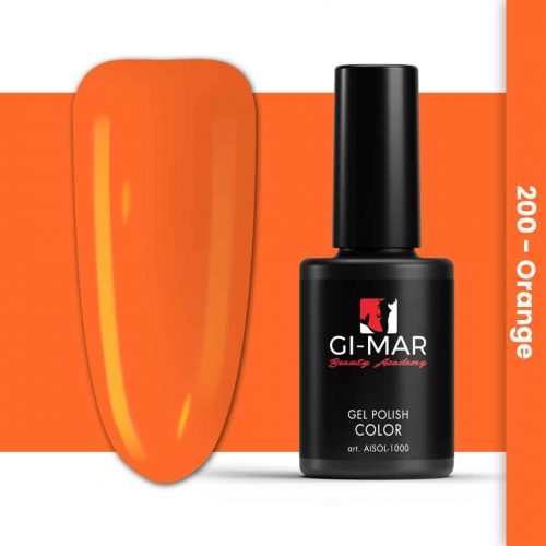 Smalto semipermanente Fluo - 200 Orange