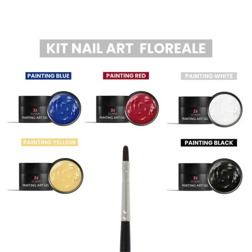 Kit Nail Art Floreale