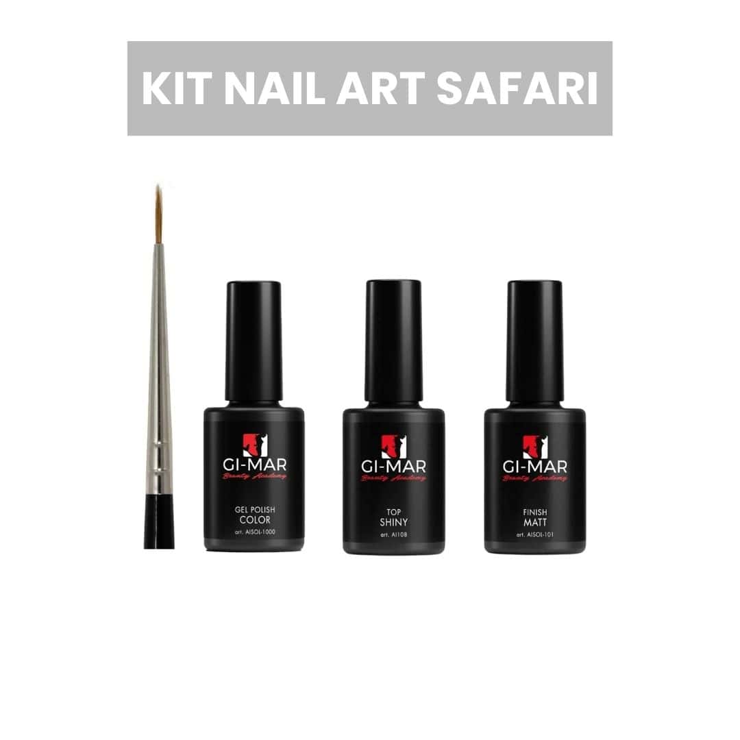 Kit Nail Art Safari