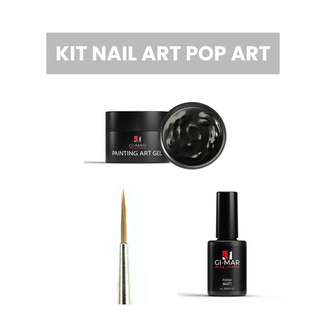 Kit Nail Art Pop Art